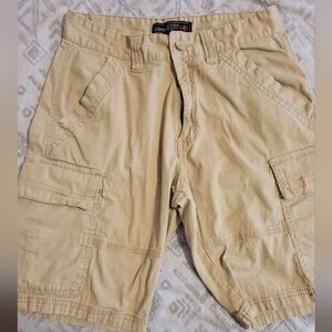 Classic Tan Cargo Shorts for Men